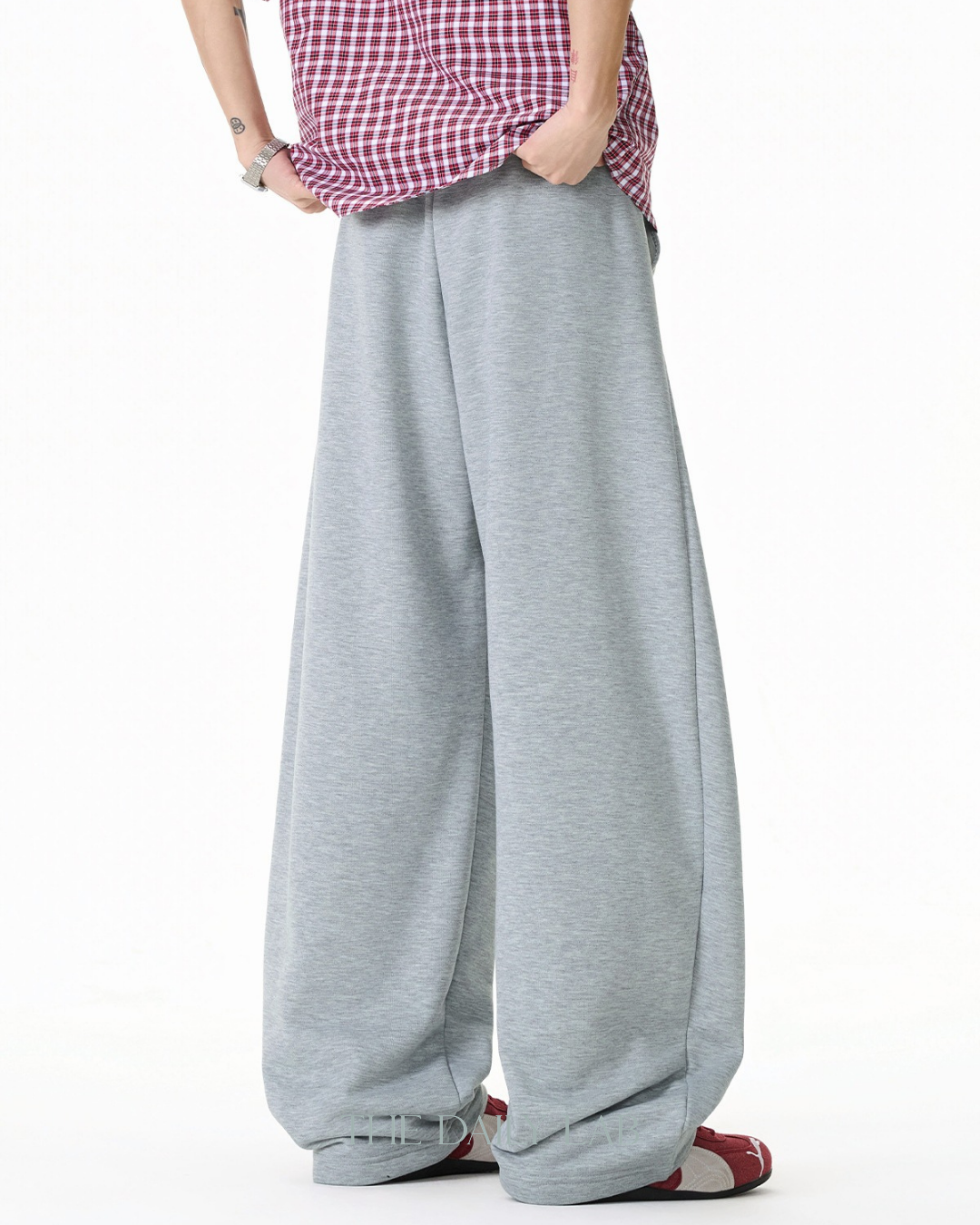 Vintage American Casual Sweatpants in Grey
