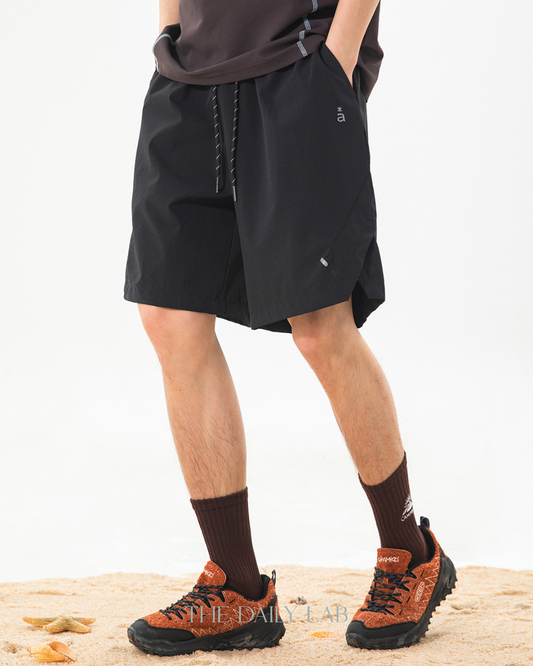Aero Utility Shorts in Black