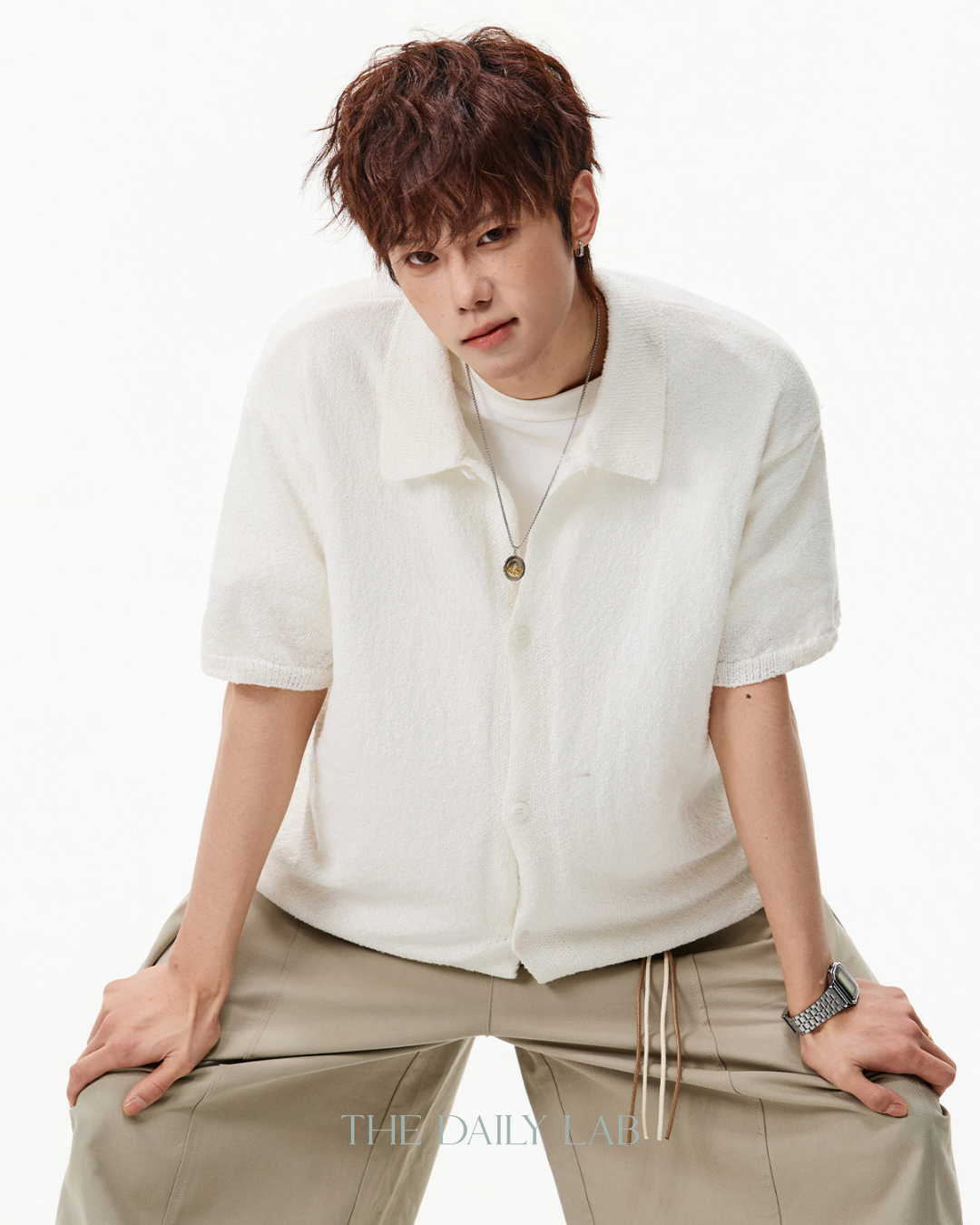 Breeze Knit Shirt in White