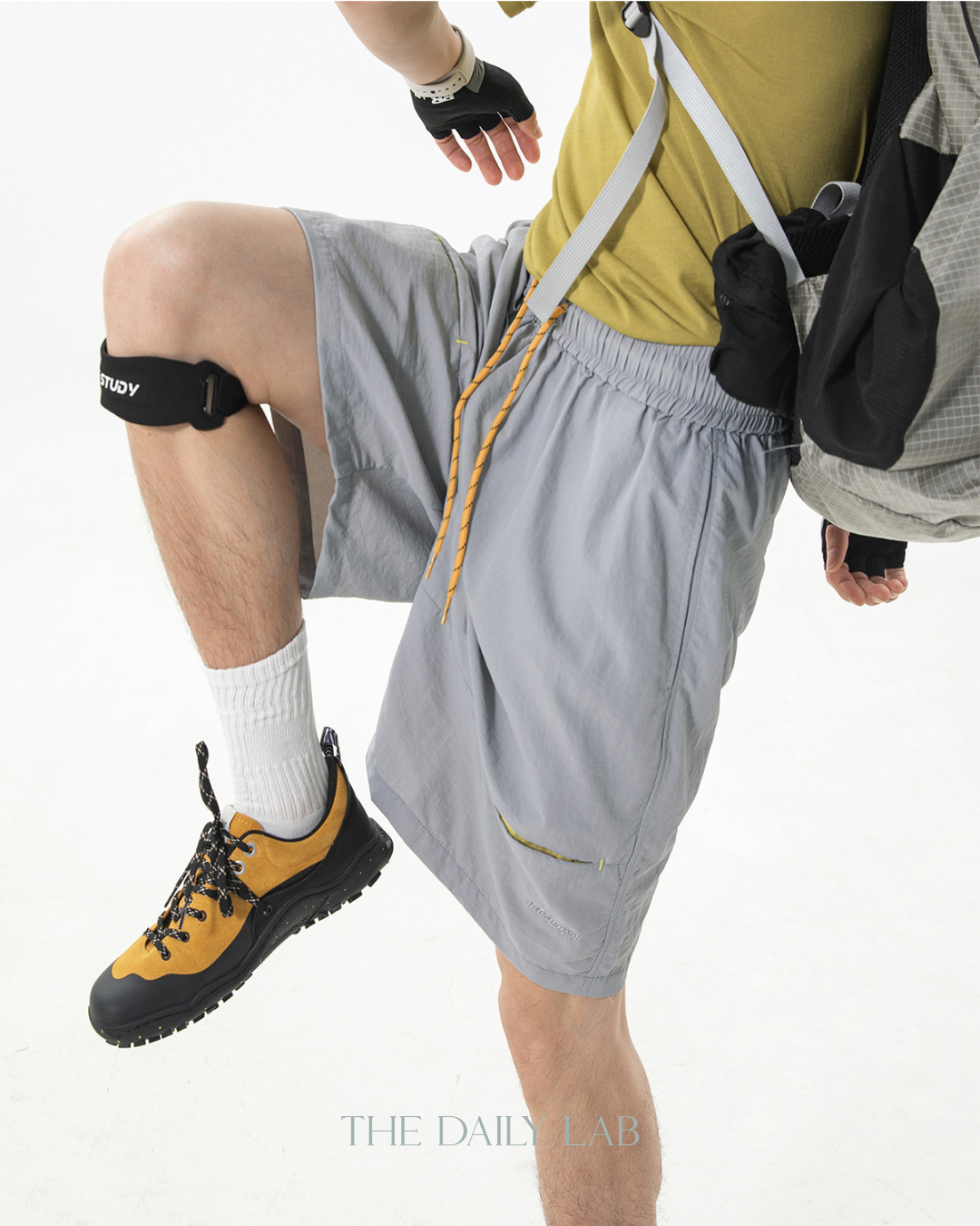 Ocean Signal Shorts in Grey Bue