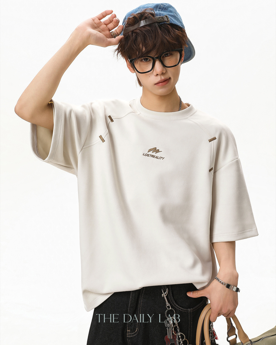 Urban Shift Tee in Beige