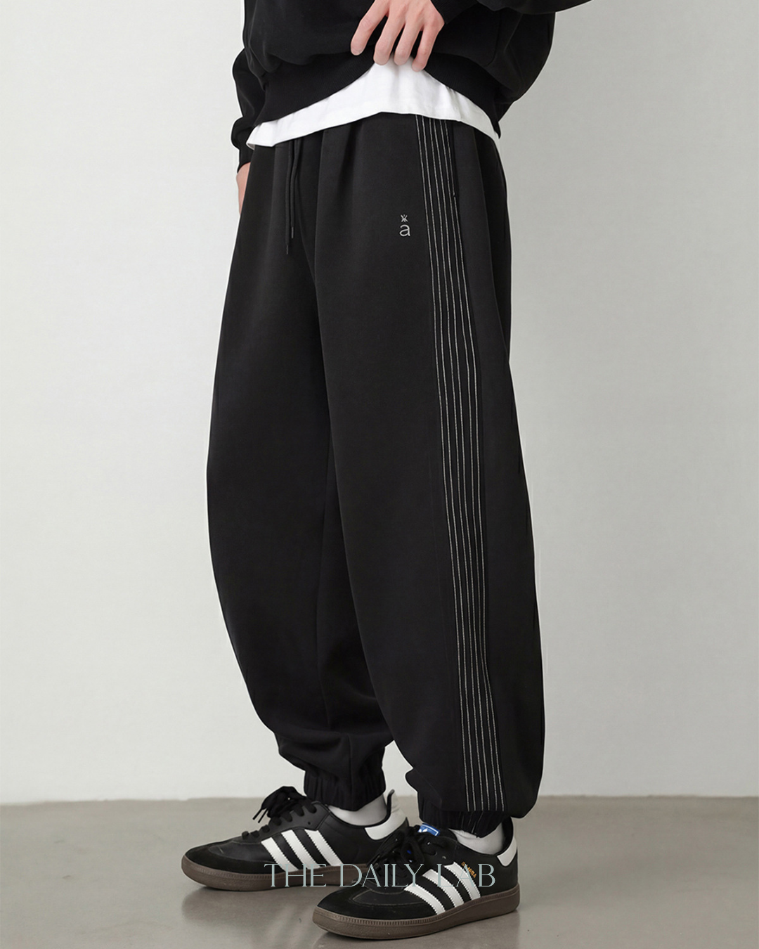 Track Outline Pants in Black
