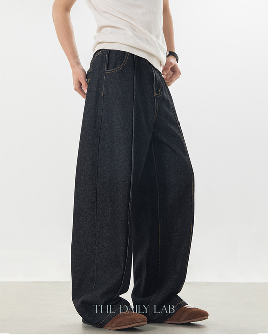 Vintage Star Baggy Denim Pants