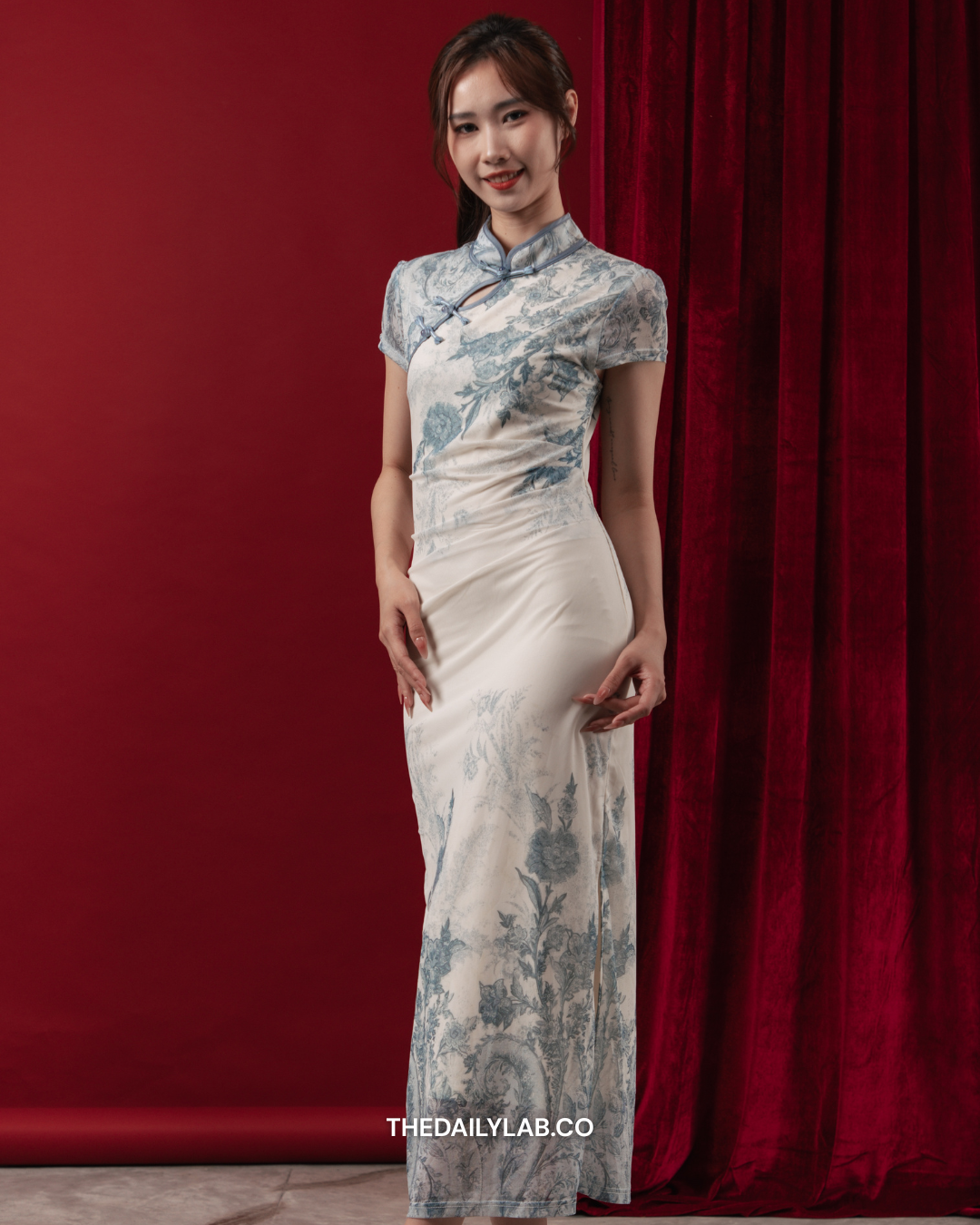 Silken Grace Qipao