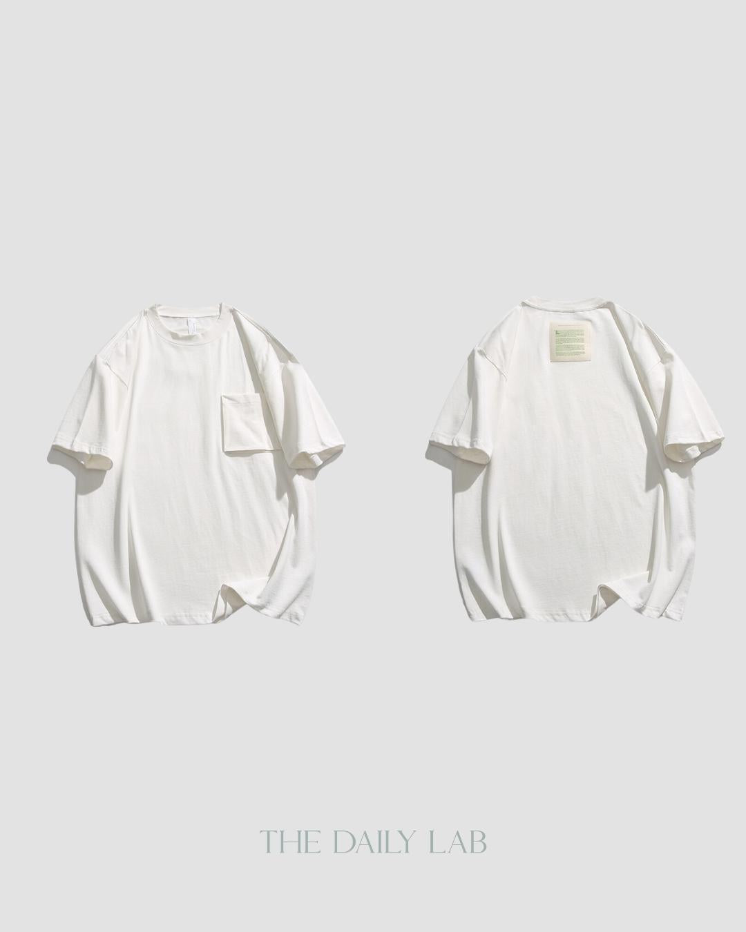 260G Big Pocket Cotton Tee – The Daily Lab
