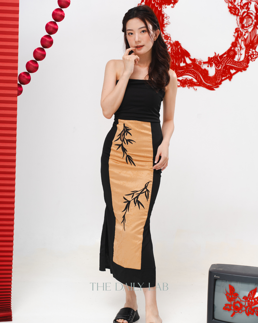 Mandarin Grace Tube Dress