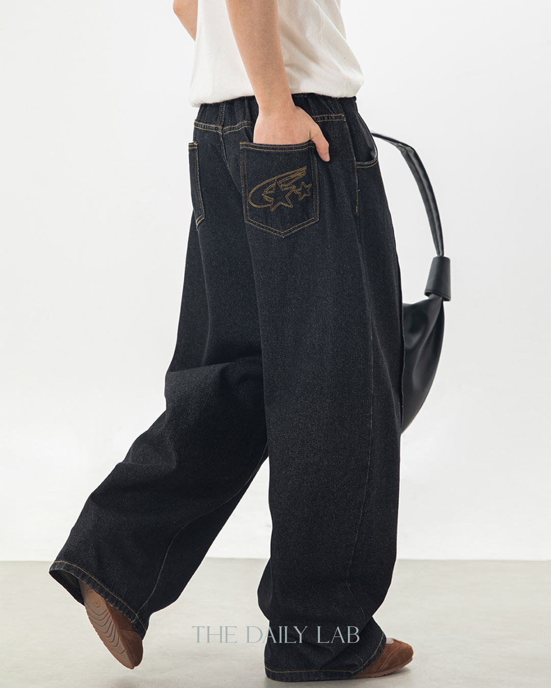 Vintage Star Baggy Denim Pants