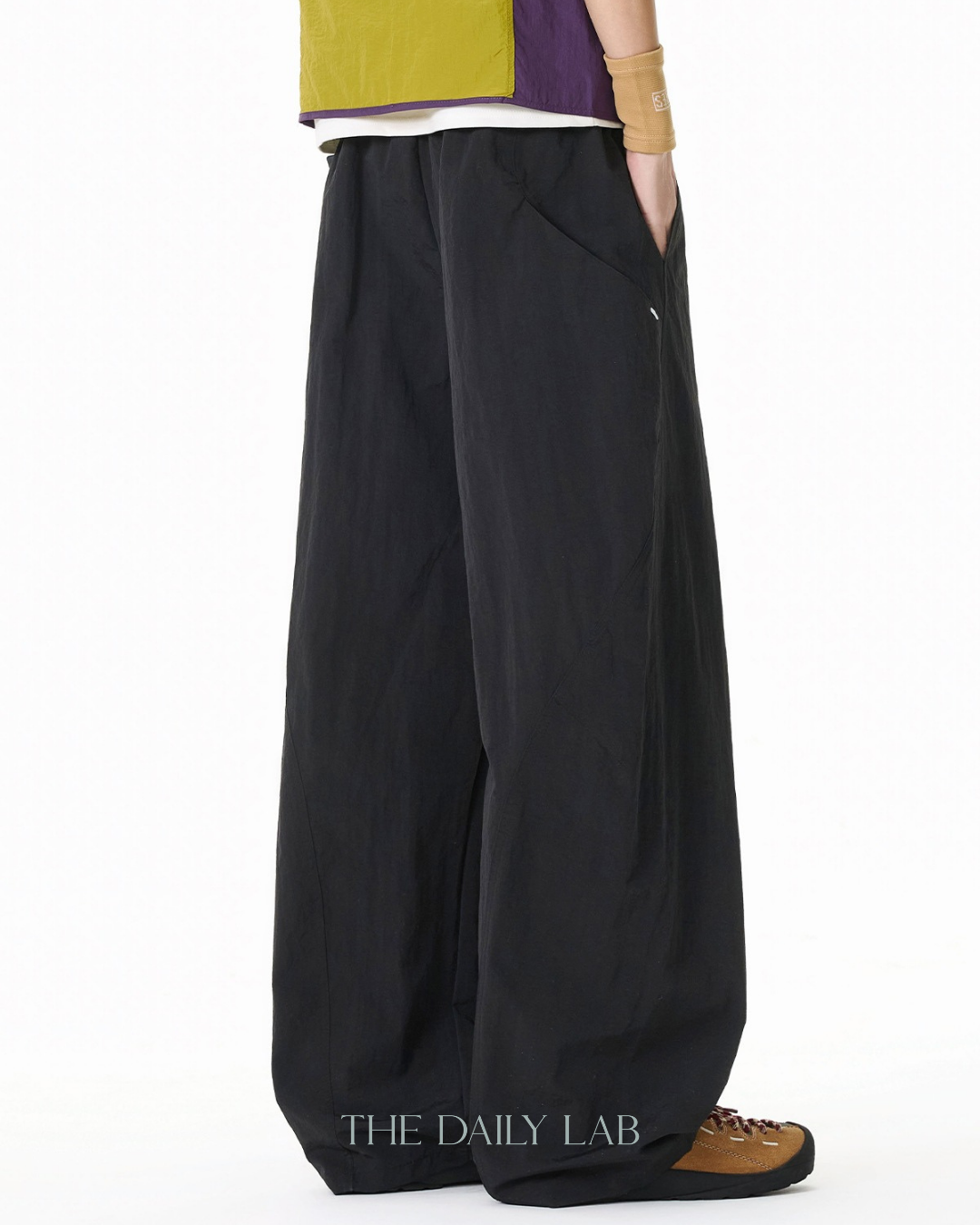 Japanese Functional Casual Cargo Pants in Black