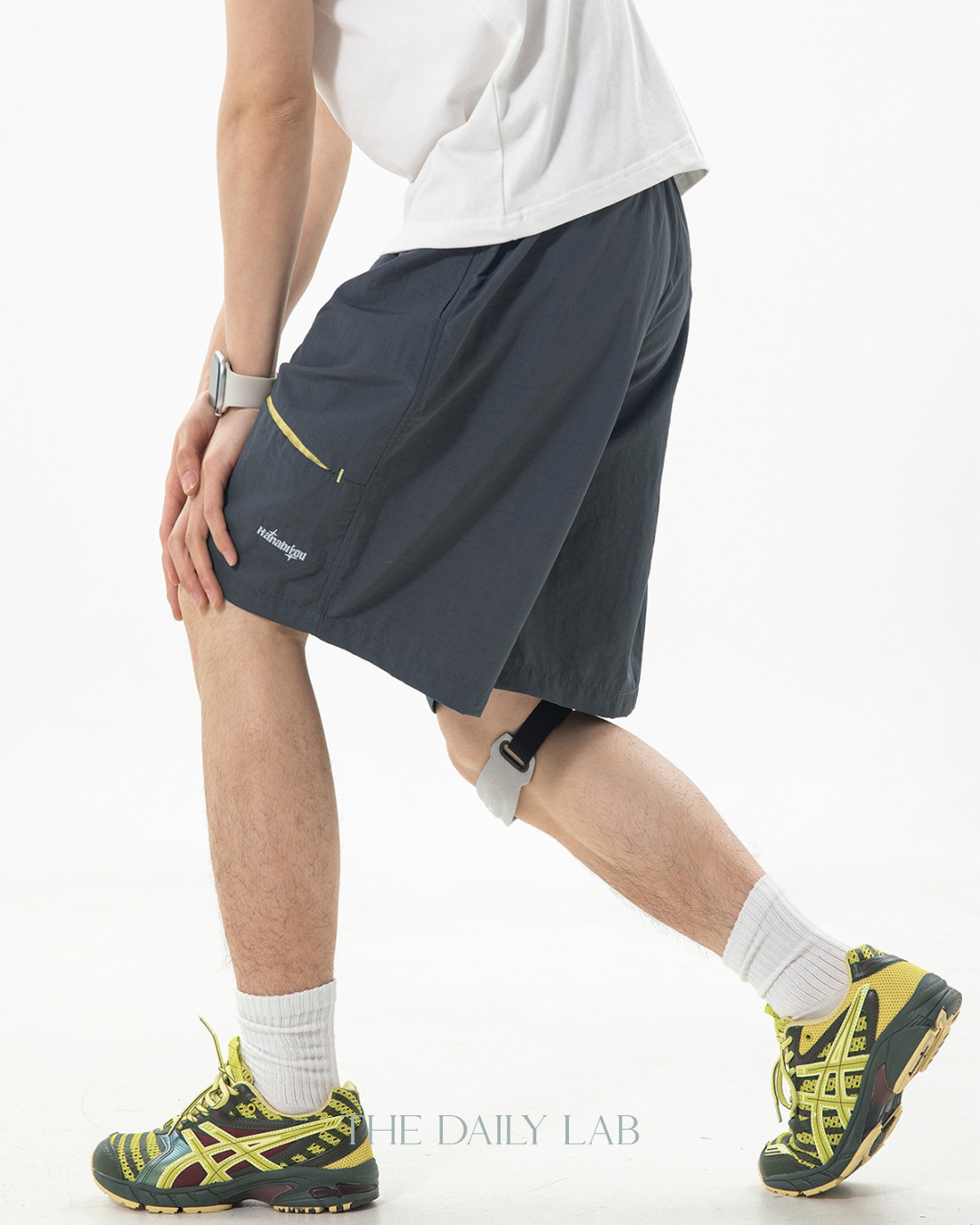 Ocean Signal Shorts in Deep Grey