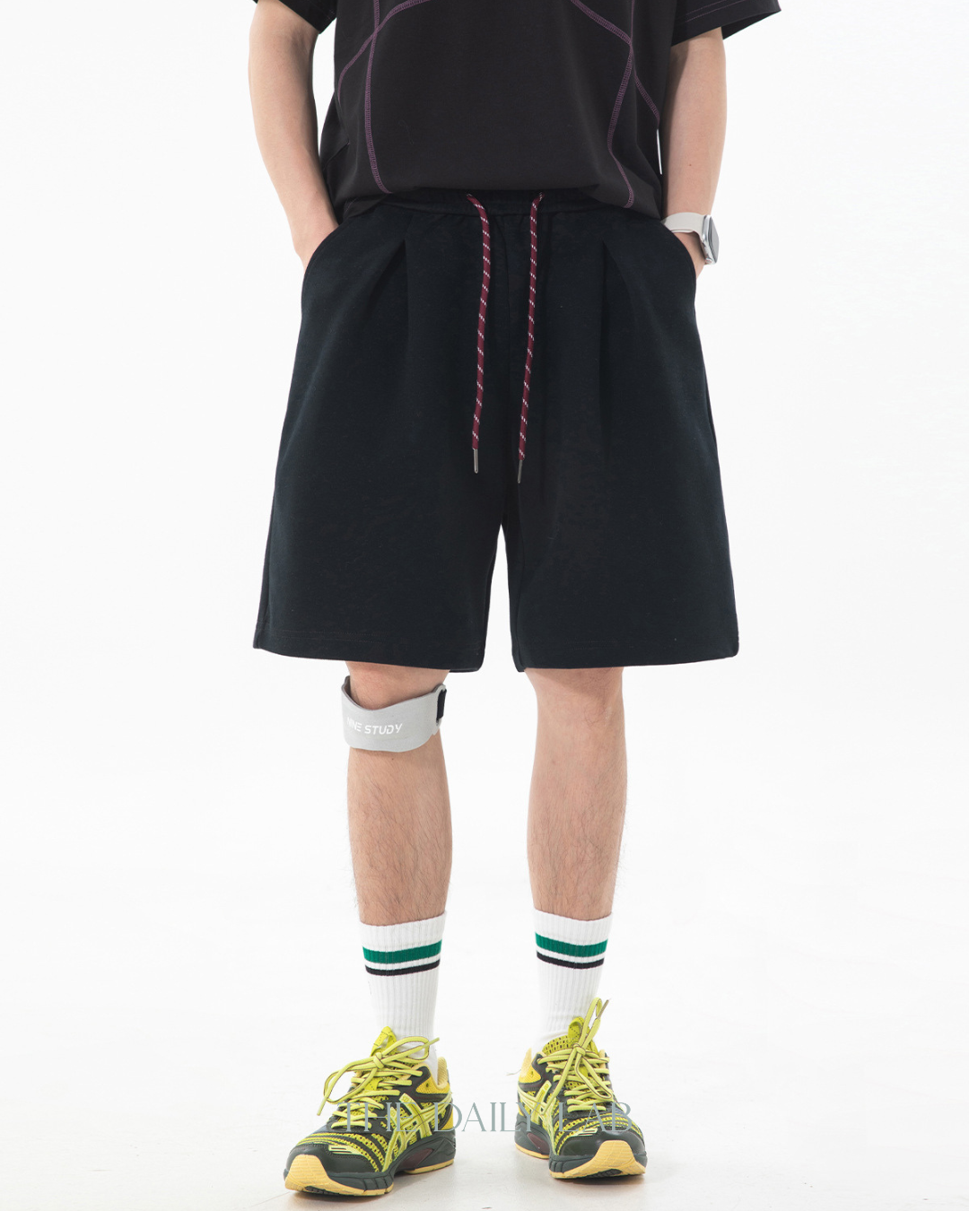 Urban Motion Shorts in Black