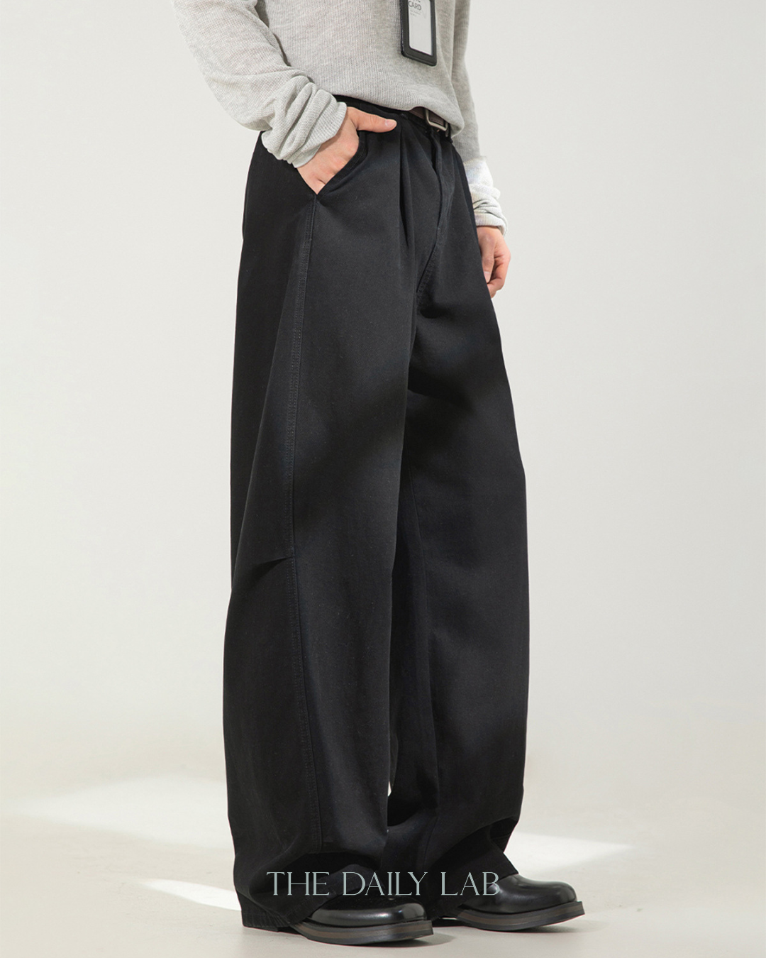 Heritage Utility Straight Pants in Black