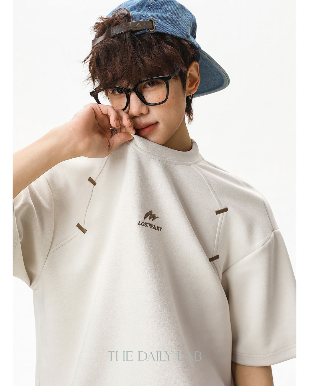 Urban Shift Tee in Beige