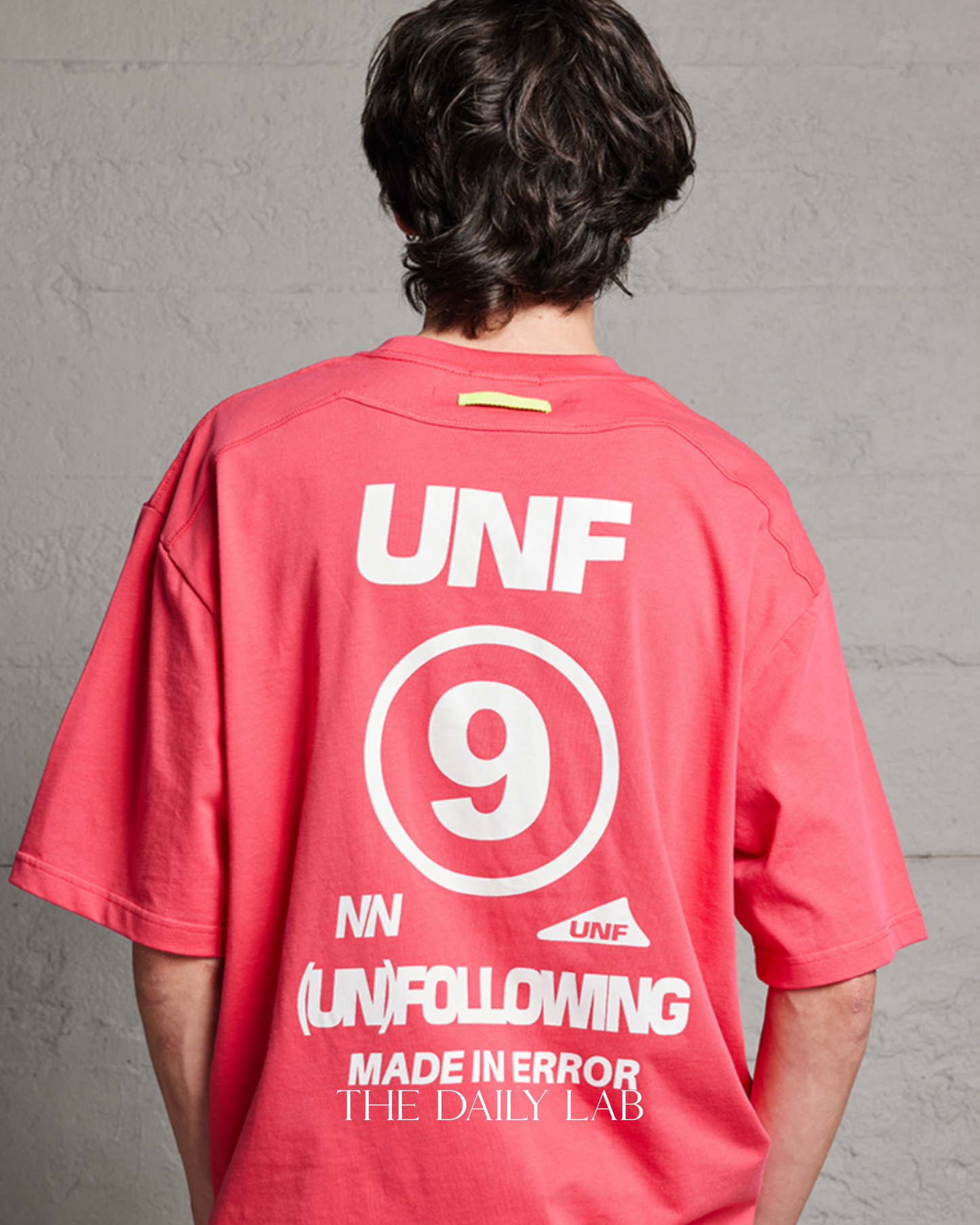 250G MADE IN ERROR Oversized Shirt in Pink