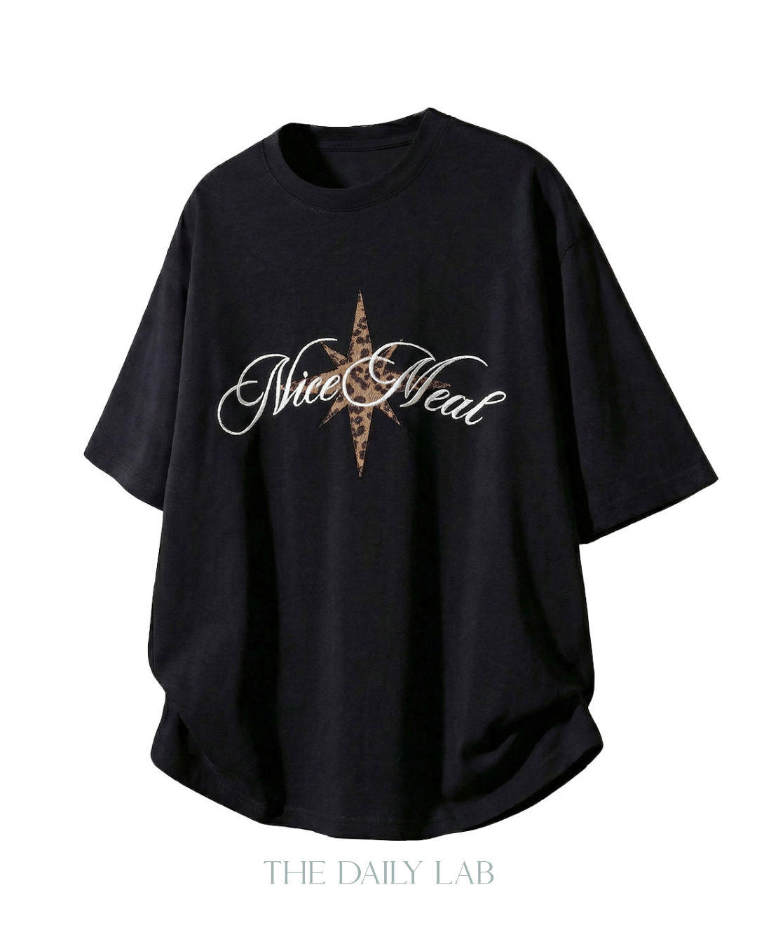 Vintage Star Graphic Tee in Black
