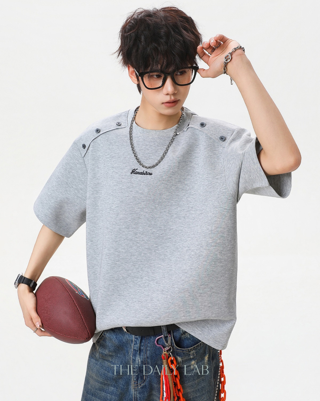 Air Layer Casual Tee in Grey