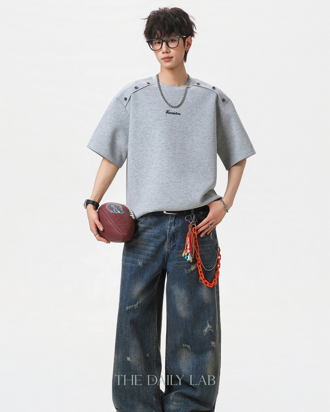 Air Layer Casual Tee in Grey
