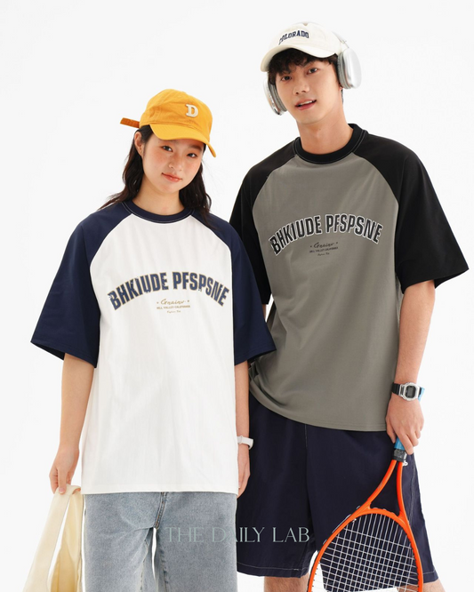 Vintage Casual Sleeve Tee In Green