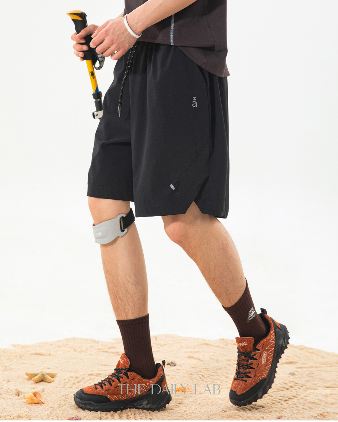 Aero Utility Shorts in Black