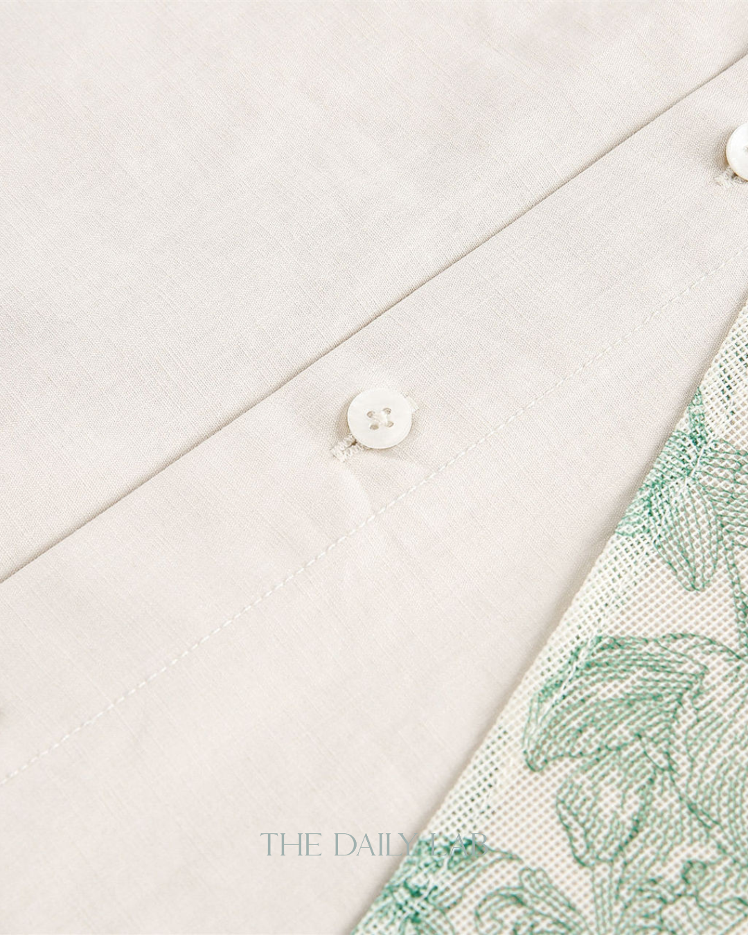 Vintage Tassel Patchwork Shirt