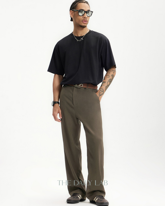 Elevate Drape Pants in Dark Brown