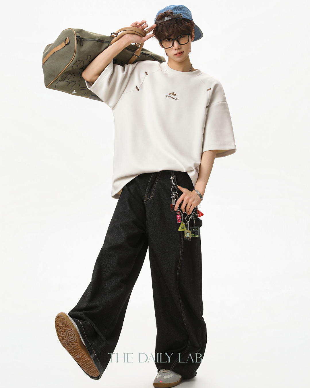 Urban Shift Tee in Beige