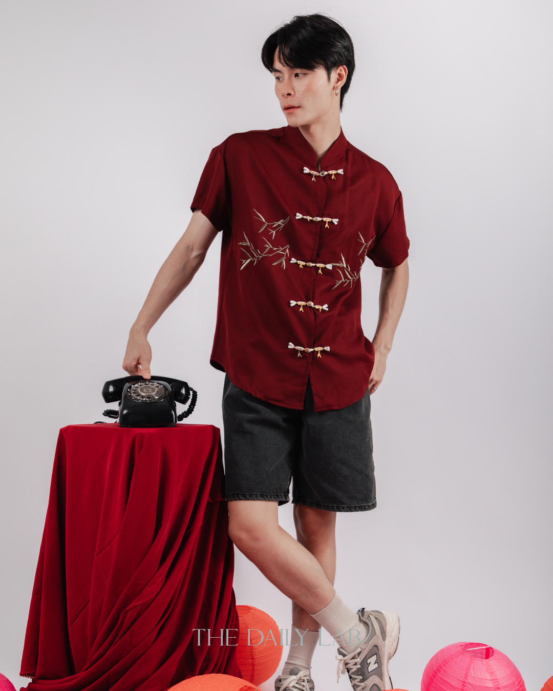 Chinese Style Embroidered T-Shirt