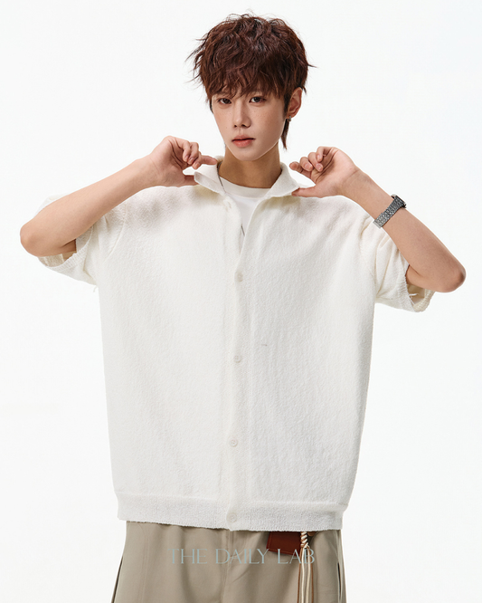 Breeze Knit Shirt in White