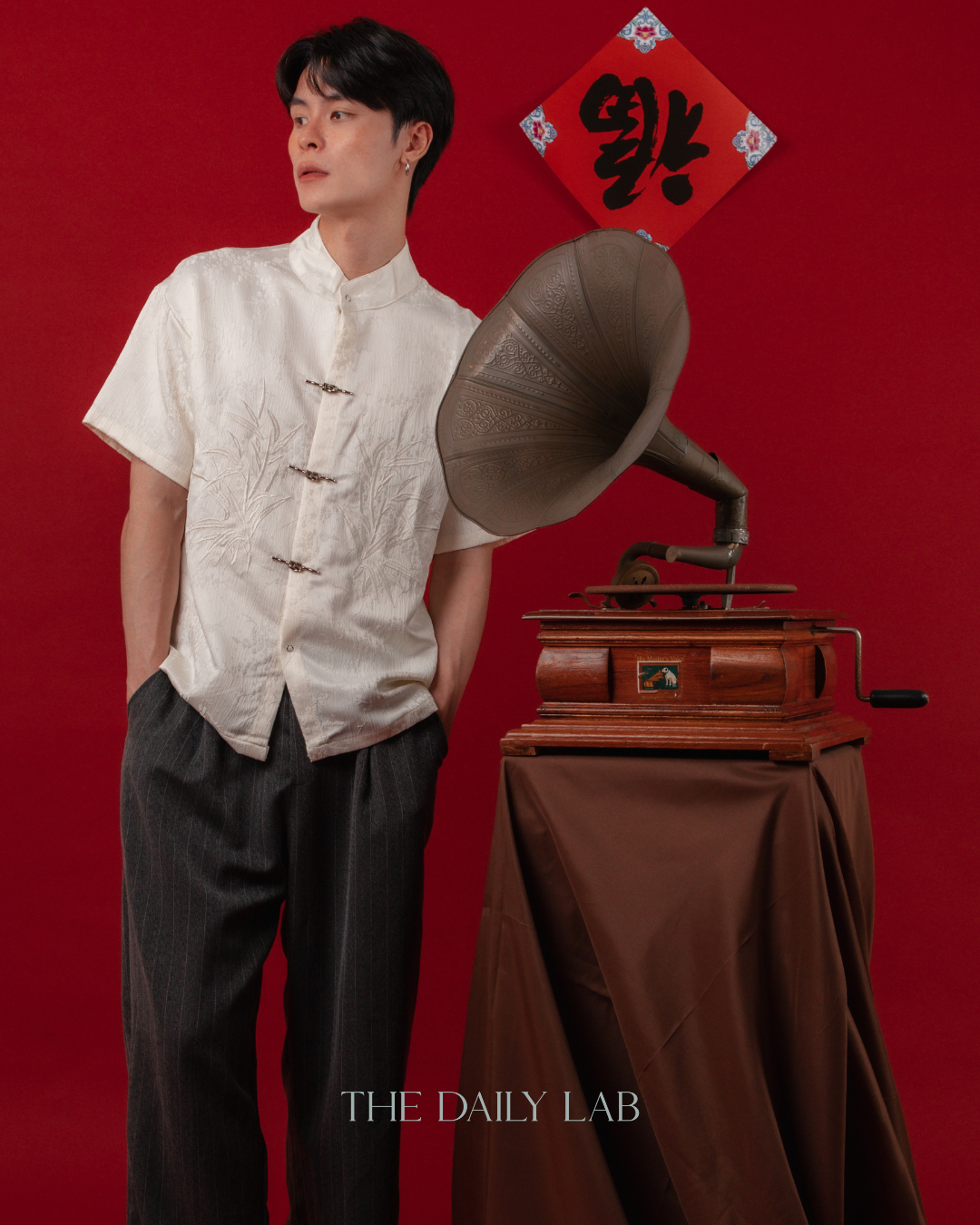 Bamboo Serenity Tang Shirt in White