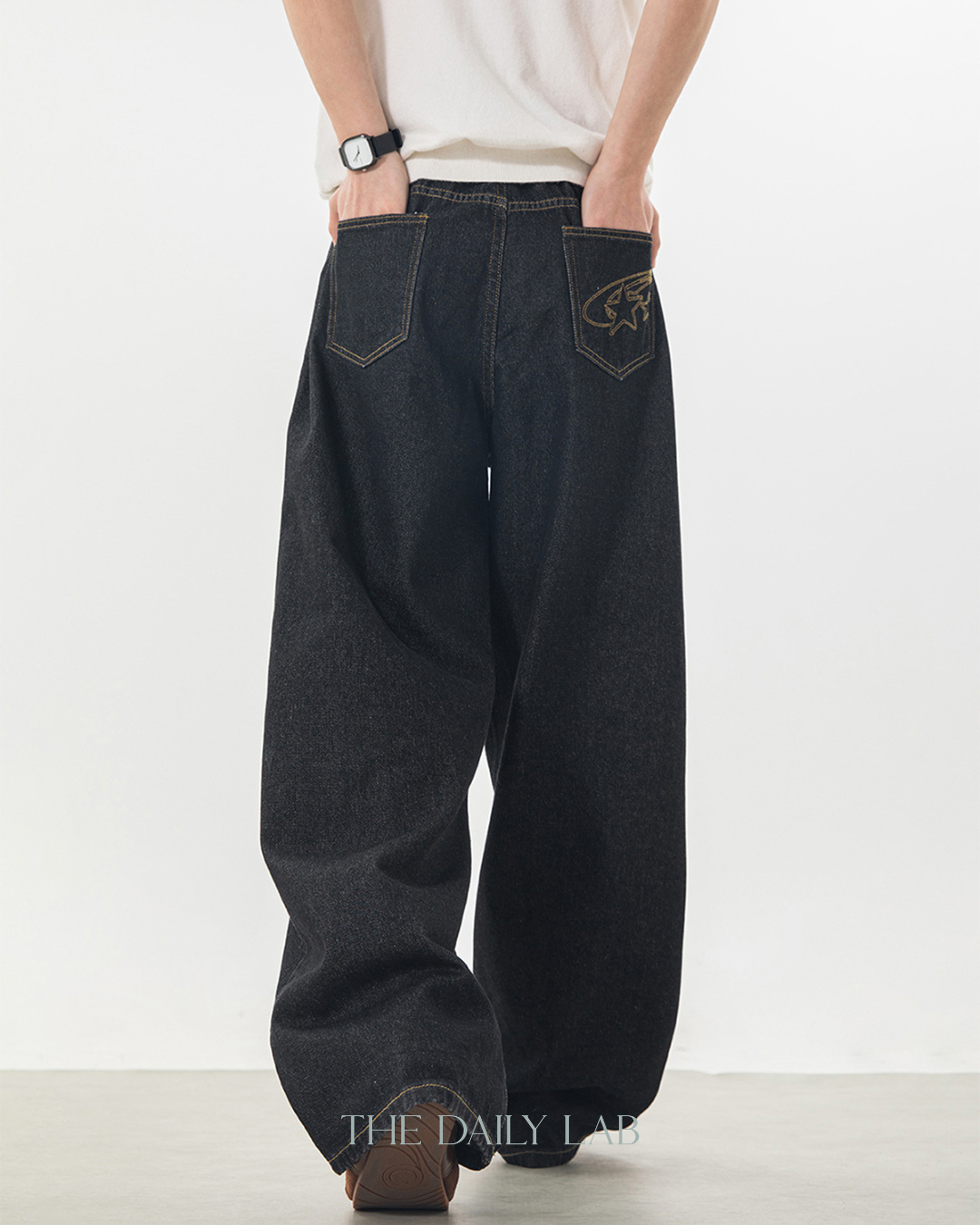 Vintage Star Baggy Denim Pants