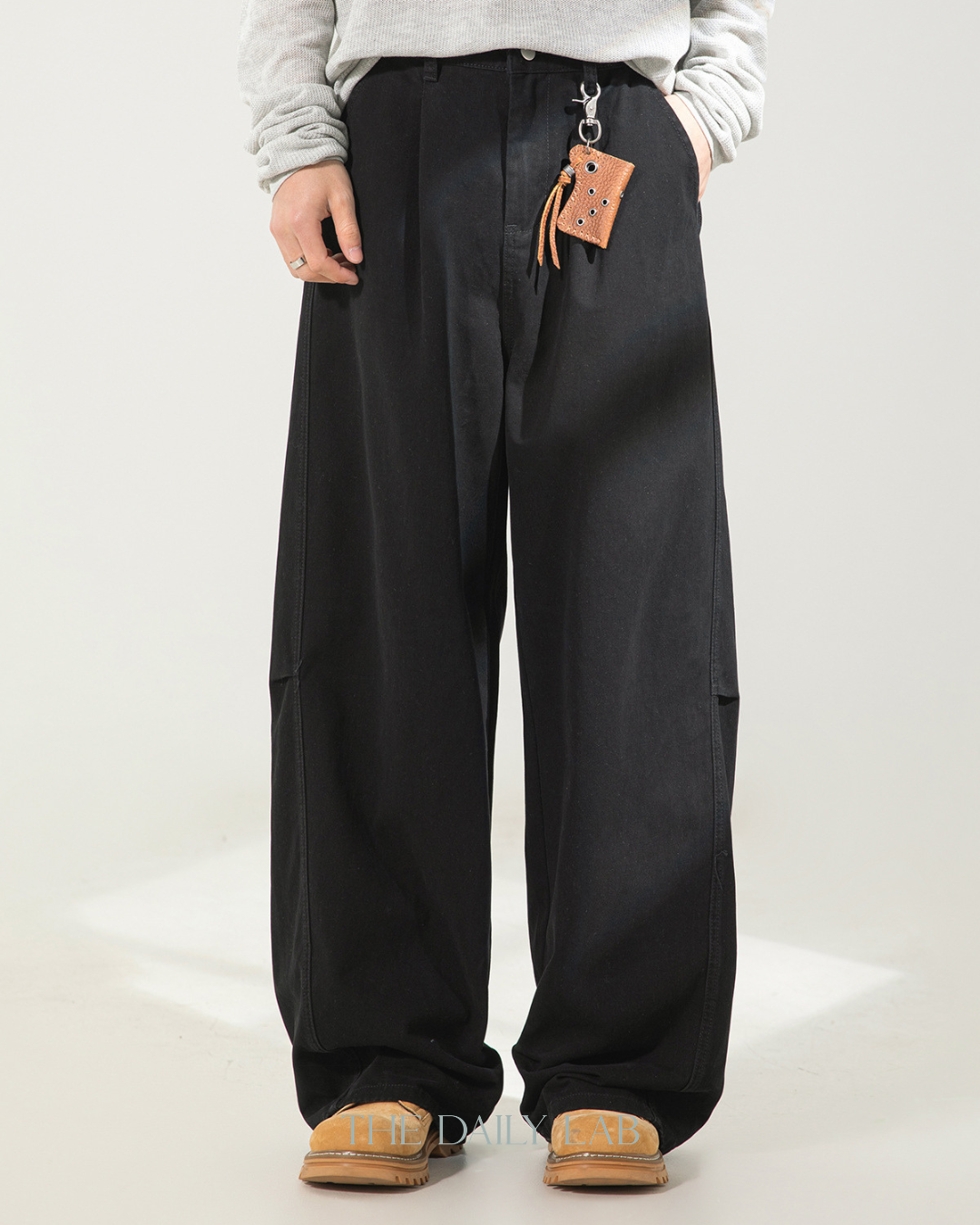 Heritage Utility Straight Pants in Black