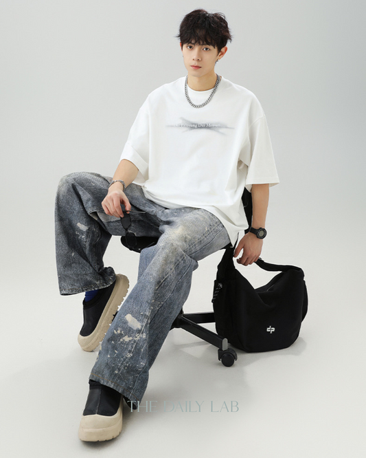 Die Erlosung Der Mensehen Cotton Tee in White