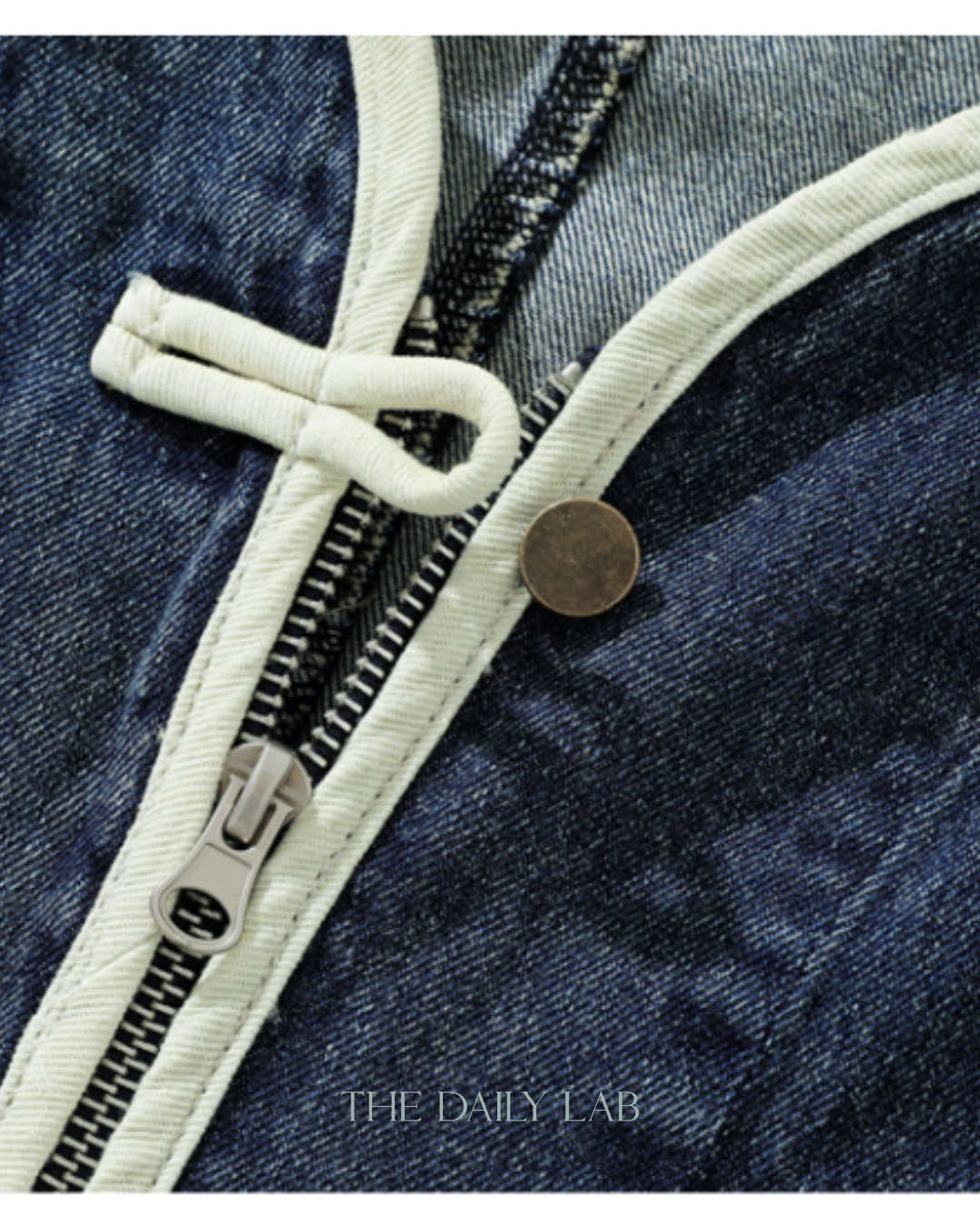 Casual V-Neck Denim Cardigan