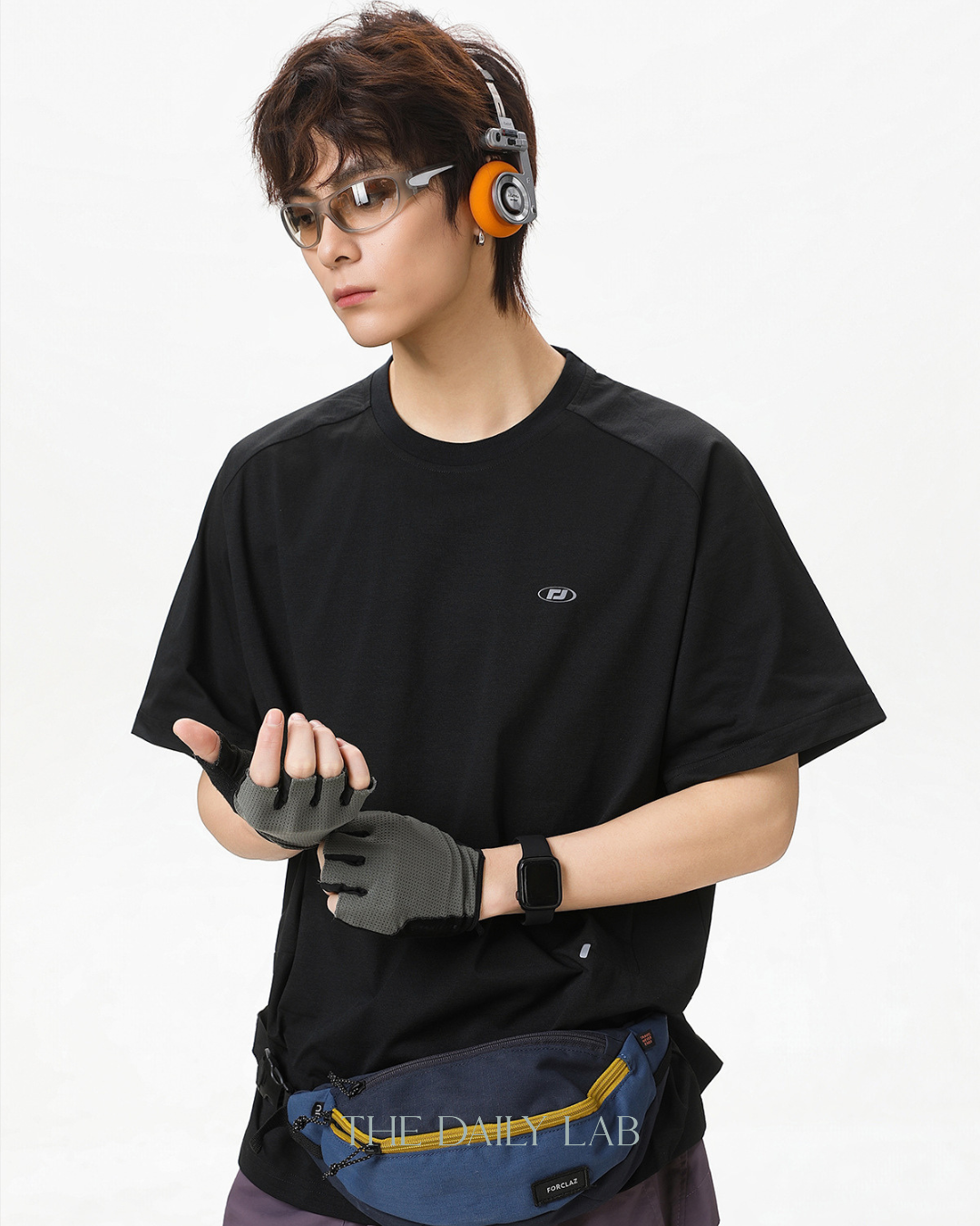 Lost Reality Air Flow Tee in Black
