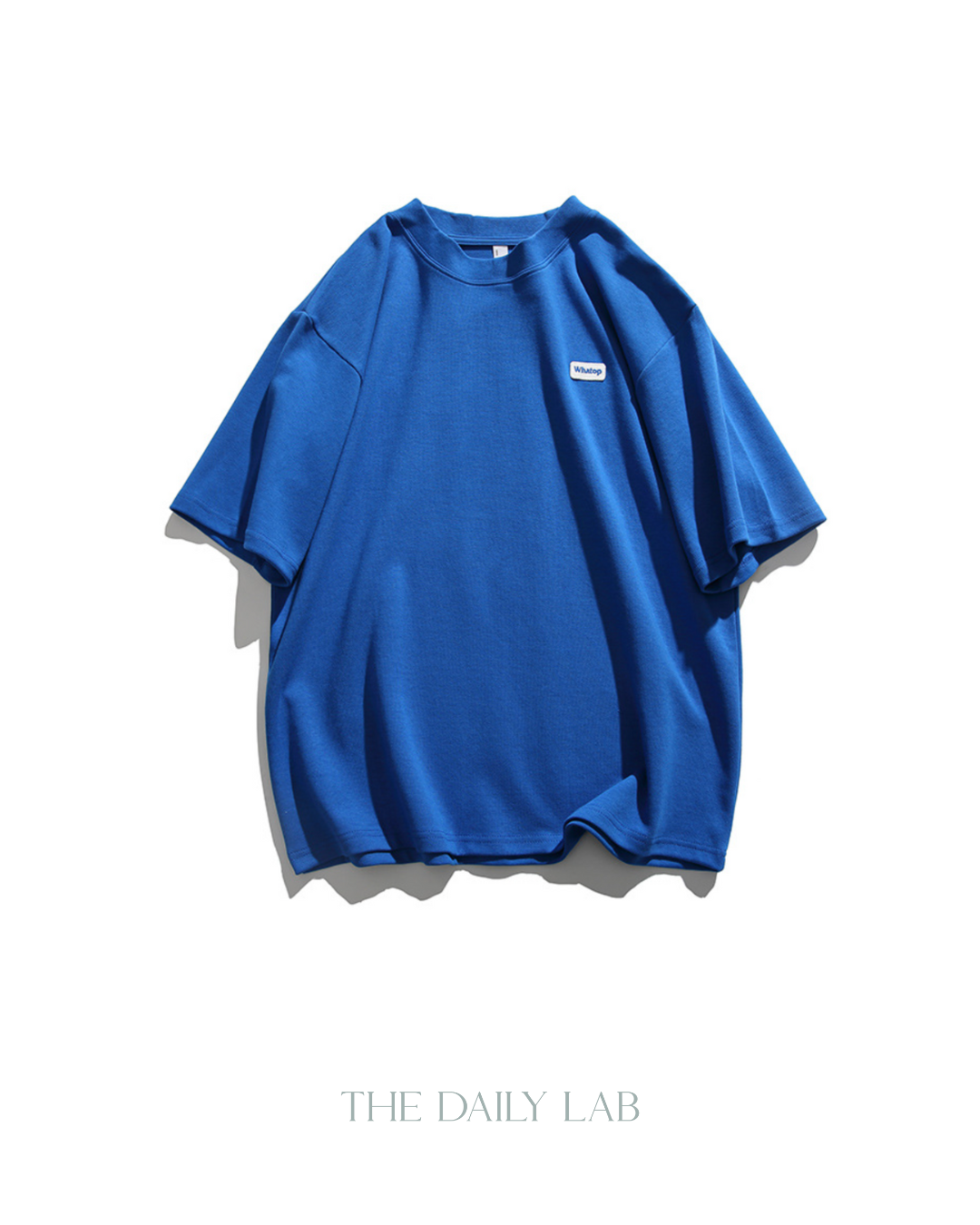 Whatop Oversized Tee in Blue (Size M)