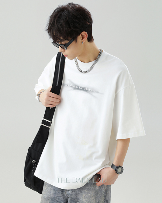 Die Erlosung Der Mensehen Cotton Tee in White