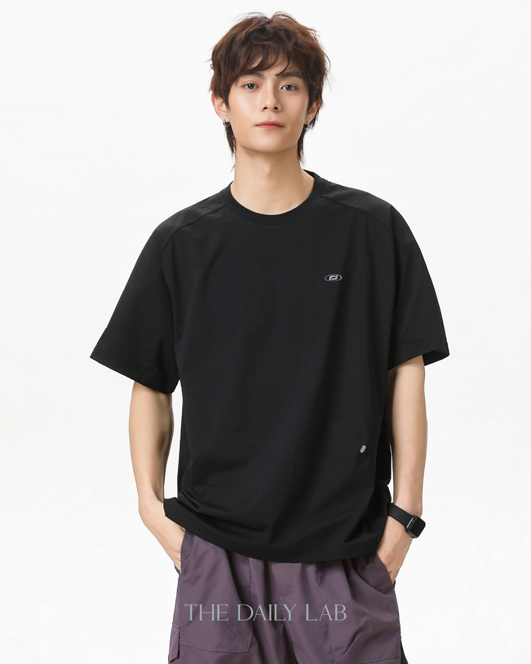 Lost Reality Air Flow Tee in Black
