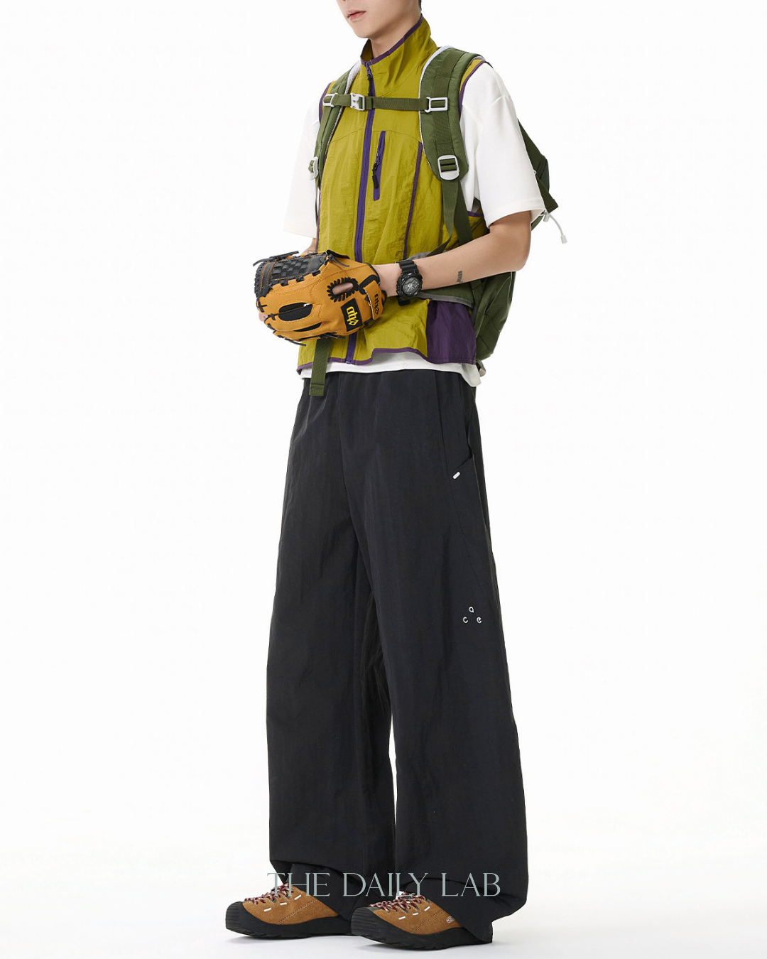 Japanese Functional Casual Cargo Pants in Black