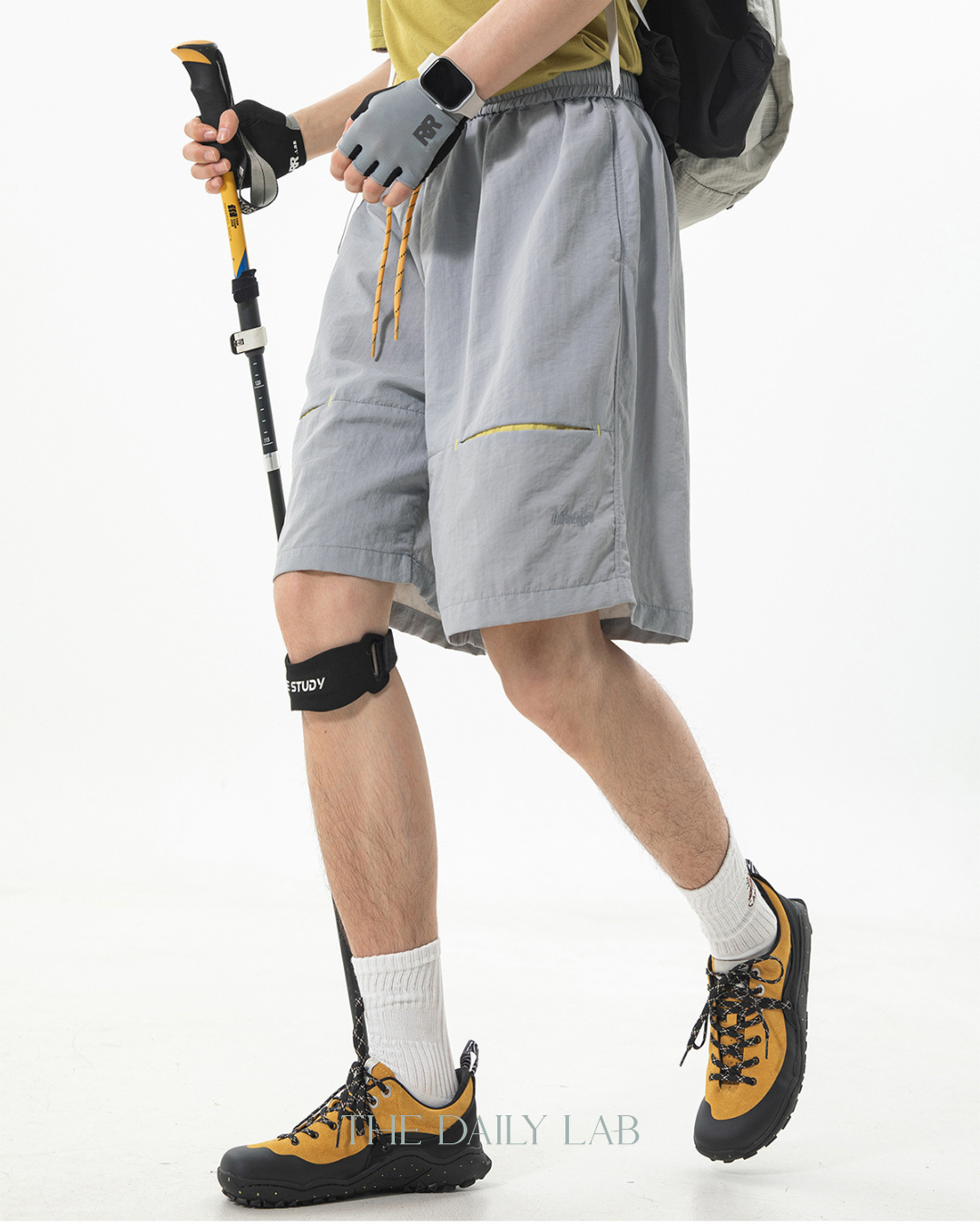 Ocean Signal Shorts in Grey Bue
