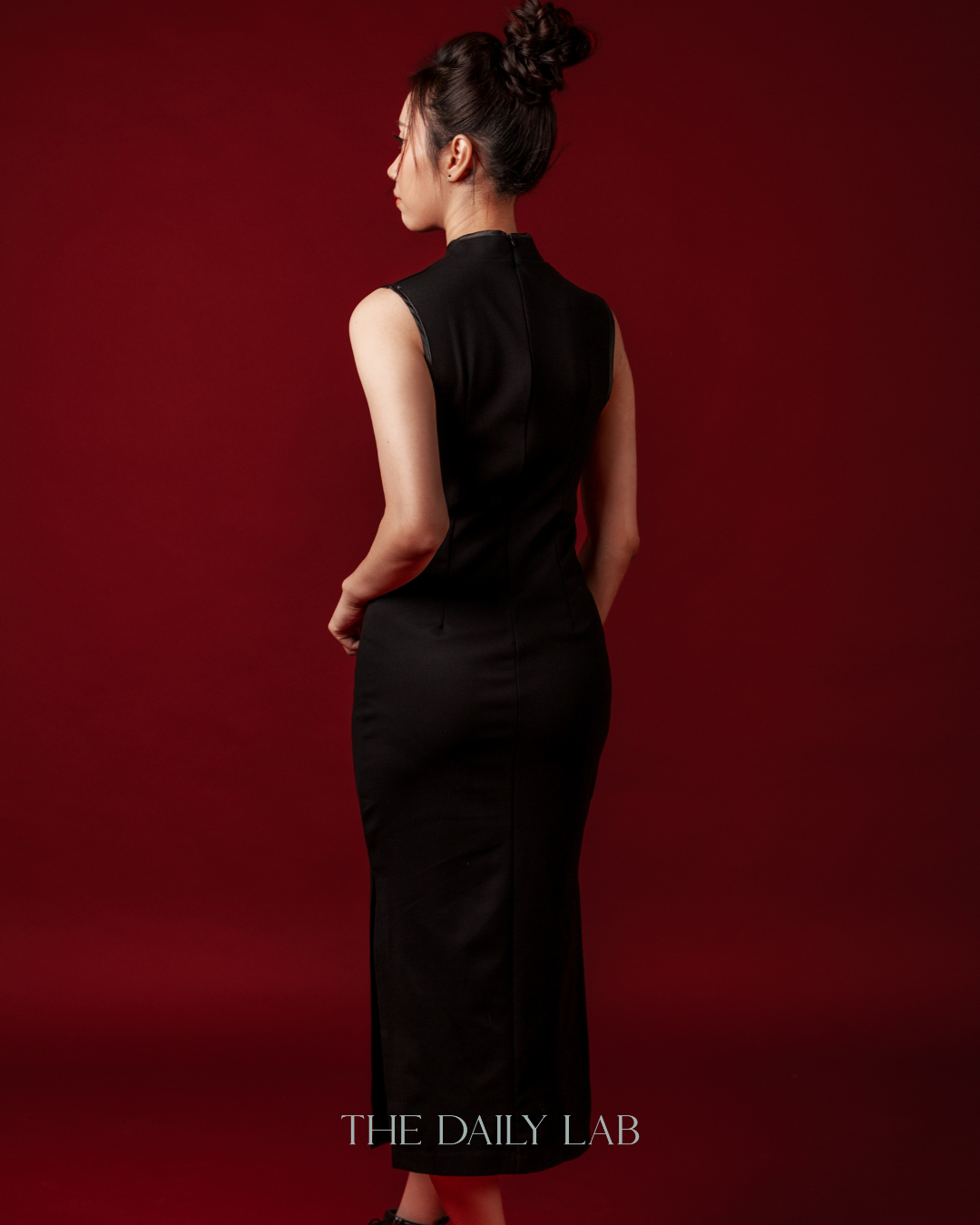 Bamboo Whisper Slim Long Dress