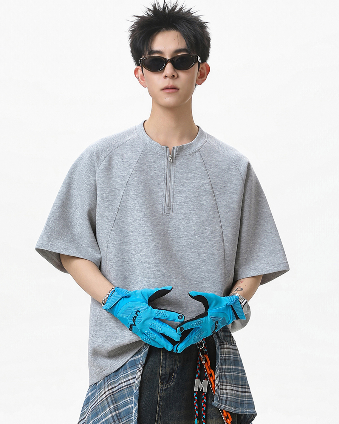Urban Structure Tee in Grey