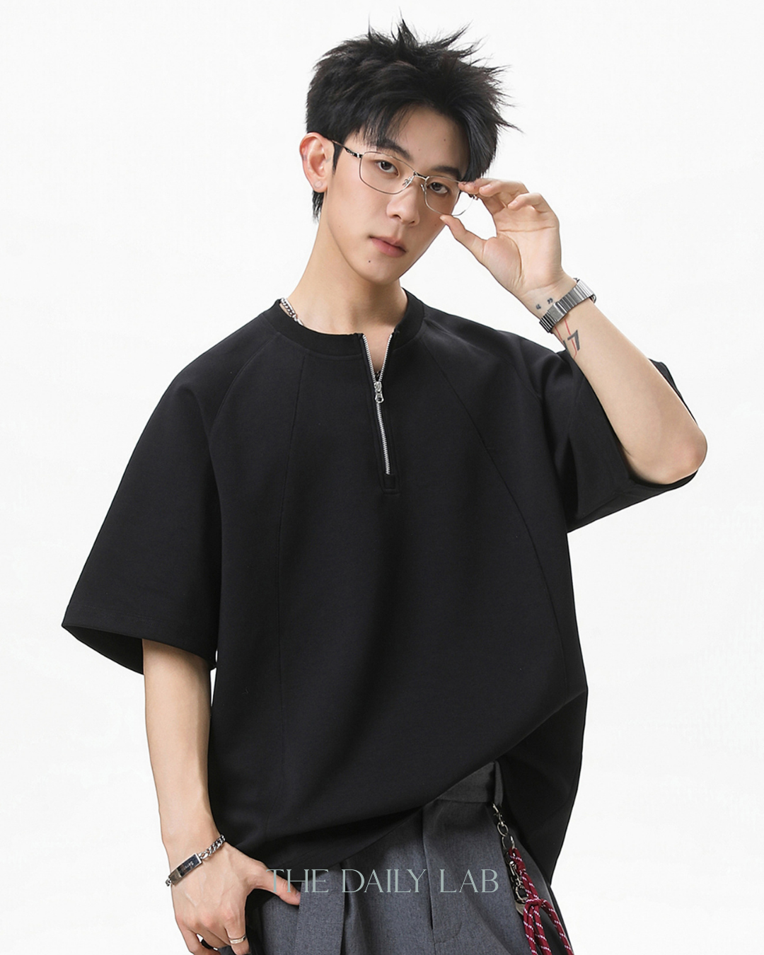 Urban Structure Tee in Black