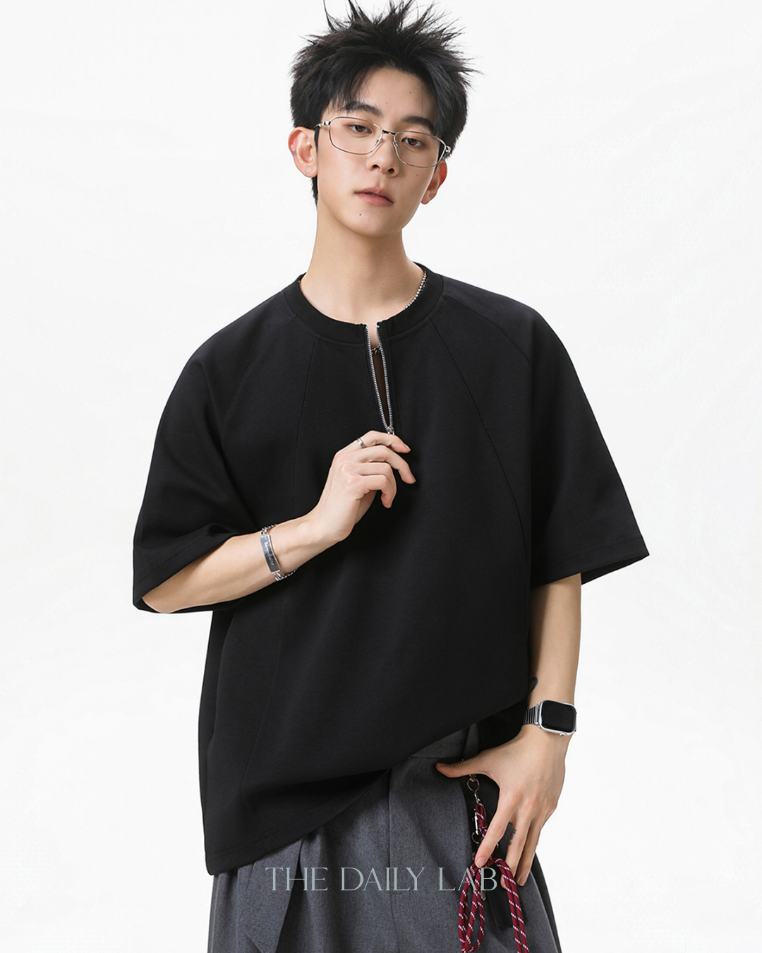 Urban Structure Tee in Black