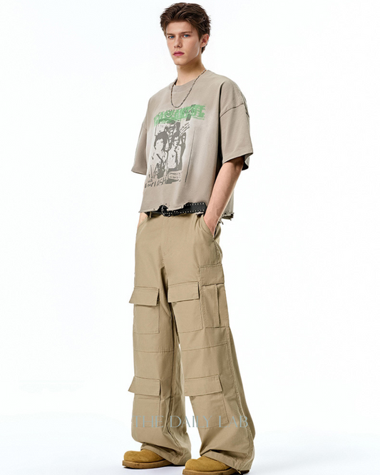 Freeline Cargo Pants in Khaki