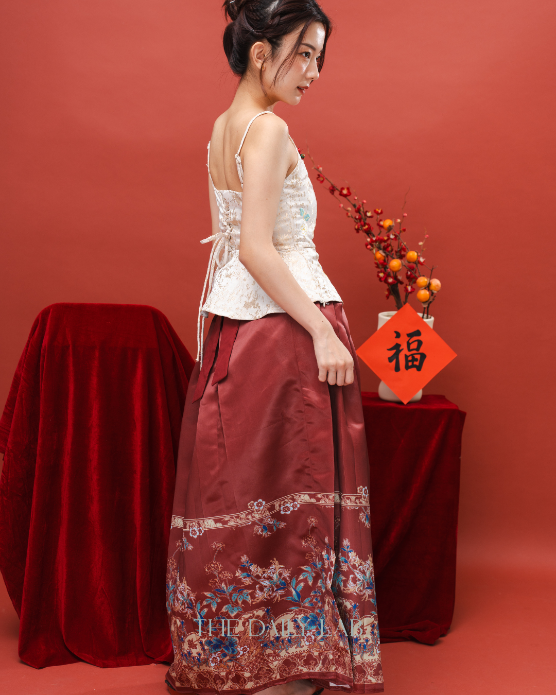 Pleated Mamian Dress