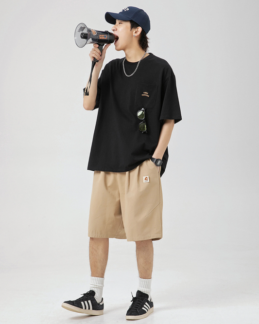 Times Practice Oversized Tee in Black (Size XL)