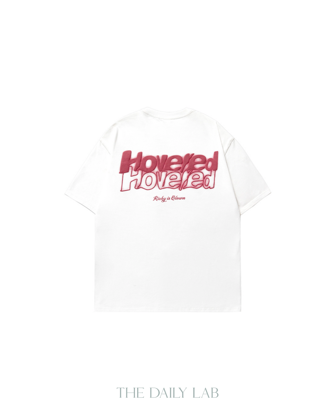 Hovered Tee in White