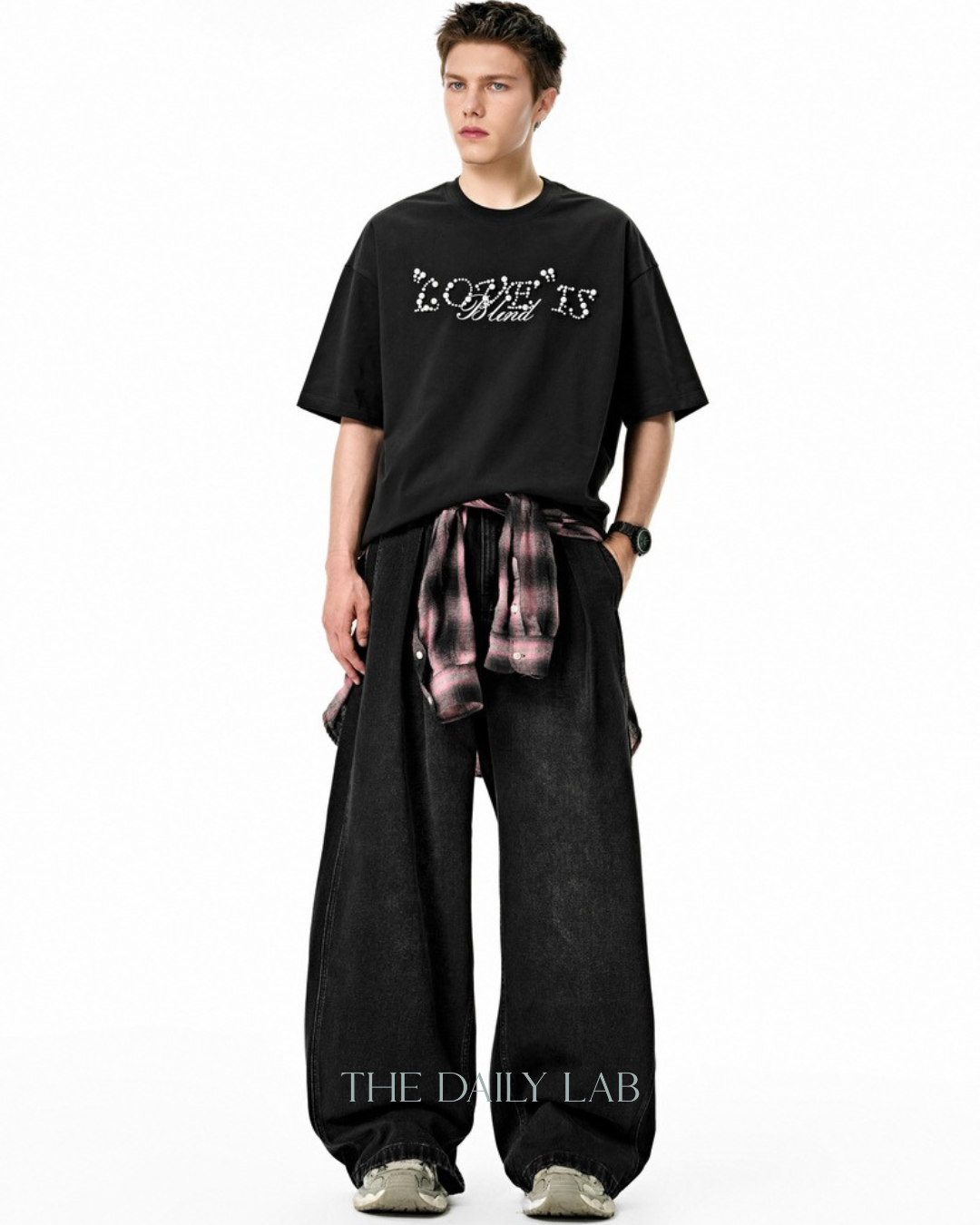 Loosewave Jeans Pants in Black