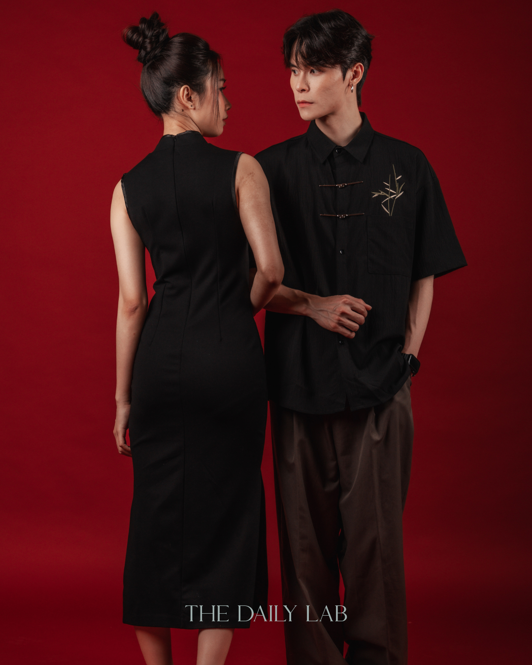 Bamboo Whisper Slim Long Dress