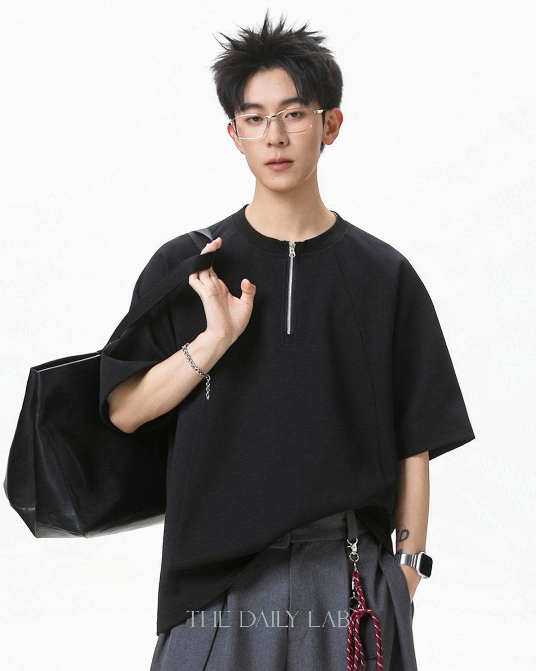 Urban Structure Tee in Black
