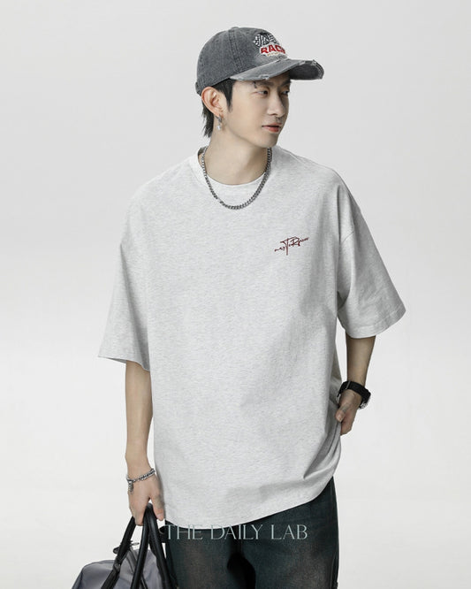 Masterpiece Vintage Cotton Tee in Grey